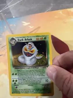 Pokemon TCG Cards Dark Arbok 2/82 Team Rocket Holo Rare WoTC - Image 5