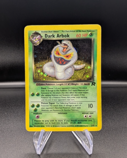 Dark Arbok 2/82 - Team Rocket Holo - Vintage Pokemon TCG WOTC - MP - Image 1