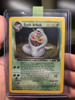 NM Dark Arbok 2/82 Team Rocket Holo Rare 1999 WOTC Pokemon TCG - Image 5