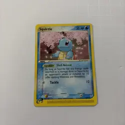 Squirtle EX Team Magma vs Team Aqua 46/95 Non-Holo Cherry Blossom Pokemon - Image 1