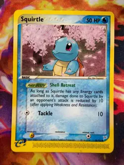 Squirtle 46/95 LP Common Team Magma vs Team Aqua 2004 Pokemon TCG - Image 1