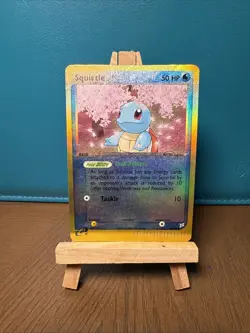 Squirtle 46/95 Team Magma vs Team Aqua Reverse Holo LP Condition - Image 1