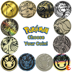 Pokemon TCG Coins - Choose Your Coin - Standard & Jumbo - Pikachu Charizard etc. - Image 1