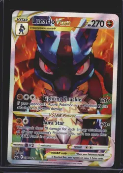 Pokemon TCG - Lucario VSTAR #SWSH291 Sword & Shield Promo Cards NM - Image 1