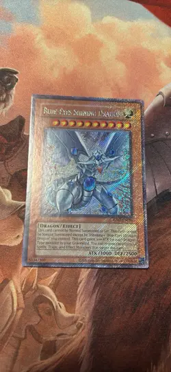 Yu-Gi-Oh! TCG Blue-Eyes Shining Dragon (2020) RP02-EN096 Secret Rare Foil Bleed - Image 1