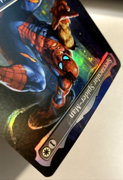 MTG Spectacular Spider-Man (Borderless Foil) - Spider-Man Media Promos 002 NM - Image 4