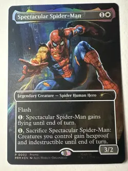 Spectacular Spider-Man (Borderless) - Media Promos Magic The Gathering - Image 1
