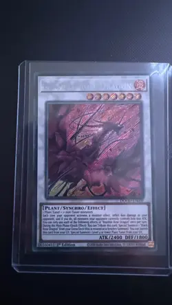 Yu-Gi-Oh TCG Bramble Rose Dragon Secret Rare Card 1st Edition DOOD-EN039 - Image 3