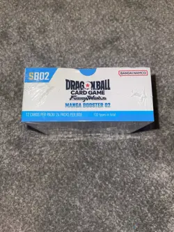 Dragon Ball Super Card Game Fusion World Manga Booster Box SB02 New Sealed - Image 2