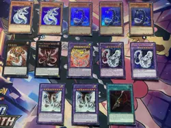 Yugioh Lot of 13 Cyber Dragon Cards Secret Rares/ Ultra Rares NM / LP - Image 1