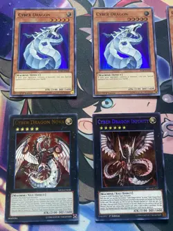 Yugioh Lot of 13 Cyber Dragon Cards Secret Rares/ Ultra Rares NM / LP - Image 2