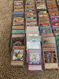 VTG YUGIOH 250+ Card Collection Most 1st Ed Limited Ed Tons Of Ultra Rare Super - Image 4
