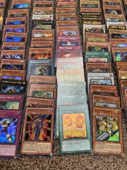 VTG YUGIOH 250+ Card Collection Most 1st Ed Limited Ed Tons Of Ultra Rare Super - Image 5