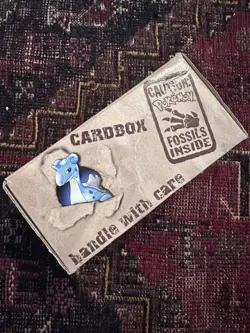 1999 Vintage Pokemon Card Fossil Card Box Wizards Of The Coast (Empty) - Image 4