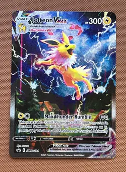 Jolteon VMAX SWSH184 SWSH: Sword & Shield Promo Cards Holo Full Alternative Art - Image 1