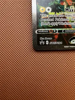 Jolteon VMAX SWSH184 SWSH: Sword & Shield Promo Cards Holo Full Alternative Art - Image 4