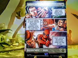 Origin of Spider-Man rare magic the gathering spider-man trading card singles - Image 1