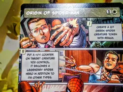Origin of Spider-Man rare magic the gathering spider-man trading card singles - Image 4