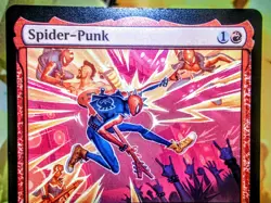 Spider-Punk rare magic the gathering spider-man trading card singles - Image 2