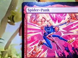 Spider-Punk rare magic the gathering spider-man trading card singles - Image 4