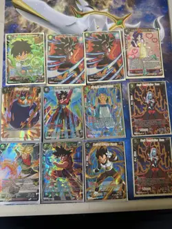 Huge Dragonball Z Trading Card Lot Rare Holo Foil - Image 5