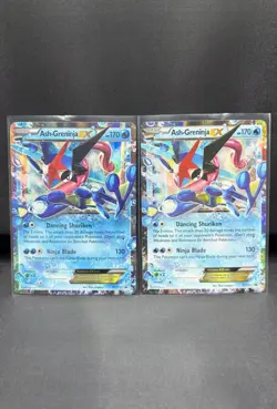Pokemon Ash-Greninja EX Holo Promo Card XY133 (lot of 2) - Image 1