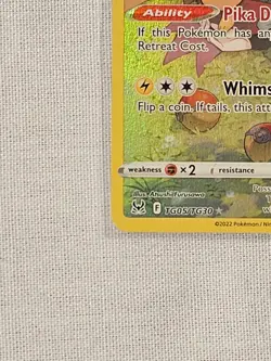 Pokemon Card - Pikachu (TG05/TG30) Swsh11: Lost Origin Trainer Gallery Holo - Image 5