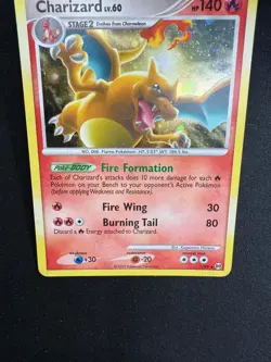 Pokemon Charizard 1/99 Arceus Rara Holo ENG Nintendo Cards - Image 3