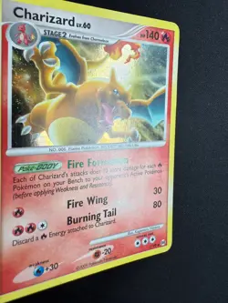 Pokemon Charizard 1/99 Arceus Rara Holo ENG Nintendo Cards - Image 5