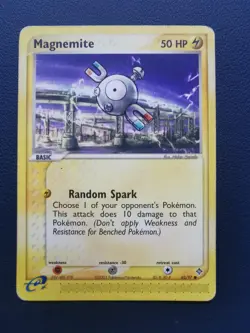 Pokemon Card Magnemite 62/97 EX Dragon Common - Image 1