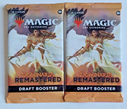 2 (two) - Magic the Gathering MTG Dominaria Remastered Draft Booster - Image 1