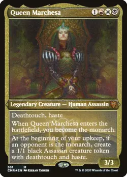 Queen Marchesa (Foil Etched) - FOIL - M Commander Legends 531 - MTG - Image 1