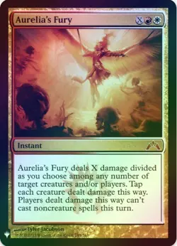 1 x Aurelia's Fury - Foil - The List - Gatecrash - LP - MTG - Image 1