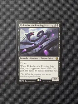 MTG Kokusho, the Evening Star - Iconic Masters Regular Lightly Played - Image 2