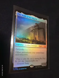 The Walls of Ba Sing Se - Foil TLA NM MTG - Image 1