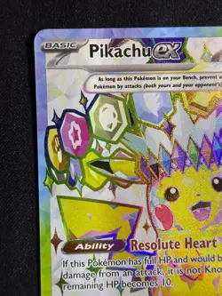Pokemon TCG Surging Sparks Pikachu EX #219/191 Ultra Rare Full Art Card NM - Image 3