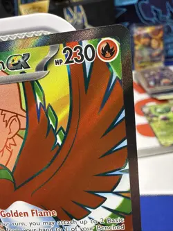Pokemon TCG - Ethan's Ho-Oh EX 209/182 Sv10: Destined Rivals Holo Full Art NM - Image 4