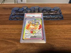 2025 POKEMON SVP EN-SV BLACK STAR PROMO #174 EEVEE EX PSA 9 - Image 1