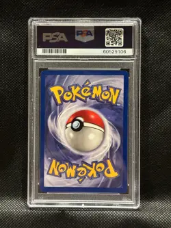 Dark Alakazam 18 Pokemon Team Rocket Non Holo PSA 9 MINT wotc graded vintage - Image 2