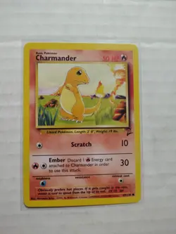 Pokemon TCG Base Set 2 Charmander 69/130 Regular - WOTC - Image 1