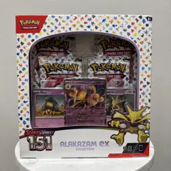 151 Alakazam ex Collection Box Pokemon Scarlet & Violet TCG **SEALED/NEW** - Image 1