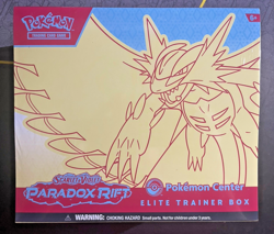 Paradox Rift POKEMON CENTER Elite Trainer Box 2 ETB SET SEALED NO RIPS MINT - Image 2