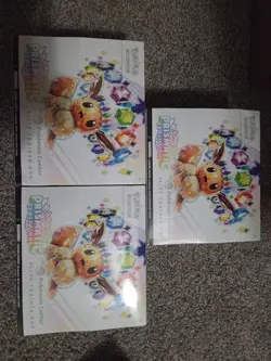 3x 2025 Pokemon Prismatic Evolutions Pokemon Center Sealed ETB Elite Trainer Box - Image 1