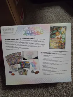 3x 2025 Pokemon Prismatic Evolutions Pokemon Center Sealed ETB Elite Trainer Box - Image 4