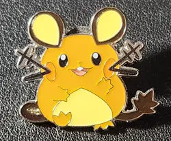 Official Pokemon TCG pin: Dedenne (Shining Fates) - Image 1
