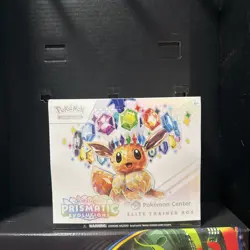 Prismatic Evolutions Pokemon Center Exclusive ETB - Image 1