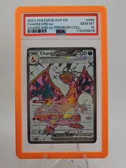PSA 10 Charizard EX #056 2023 Pokemon TCG SVP- Charizard Premium Collection (A) - Image 1