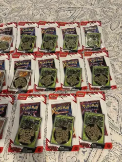 Lot Of 20 Pokemon TCG Destined Rivals Blister Pack Eevee & Zarude Single Packs - Image 2