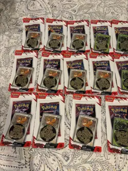Lot Of 20 Pokemon TCG Destined Rivals Blister Pack Eevee & Zarude Single Packs - Image 3
