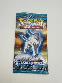Pokemon Black & White Plasma Freeze Factory Sealed Booster Pack ~ RARE ABSOL ART - Image 1